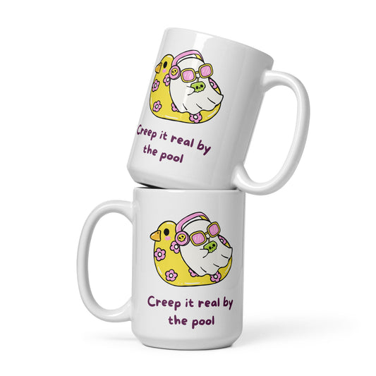 Creep It Real Coffee Mug - Moonlit Dandelion