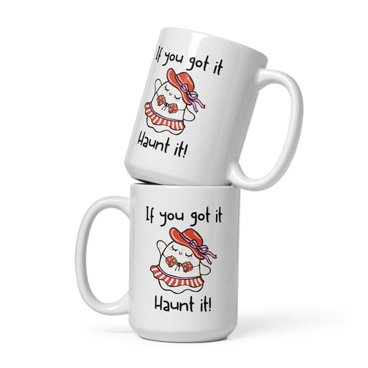 Haunt It Coffee Mug - Moonlit Dandelion